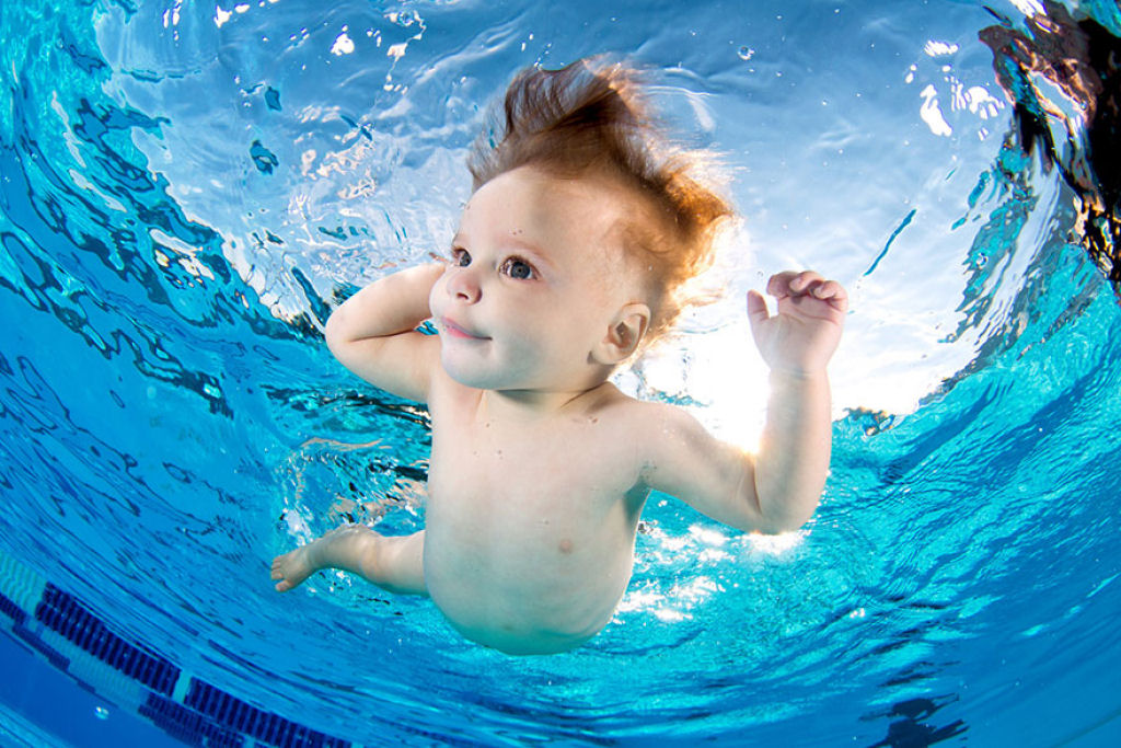 Bebs aquticos: fotos adorveis para criar conscincia sobre o afogamento acidental infantil 15