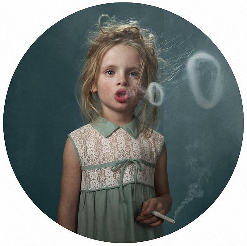 Crianças fumantes - A beleza dos maus hábitos 10