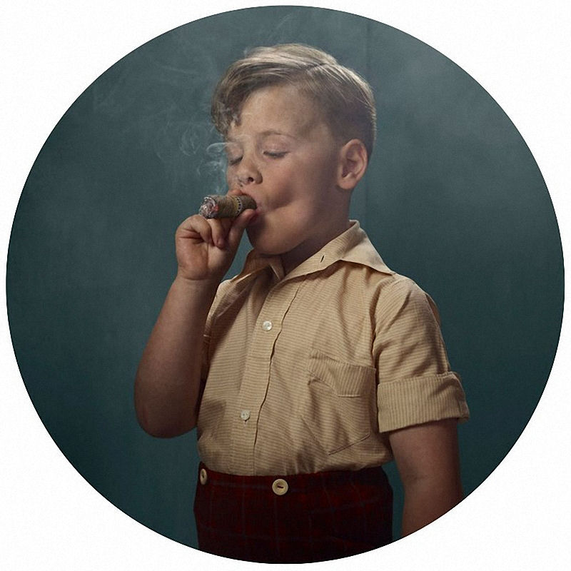 Crianças fumantes - A beleza dos maus hábitos 12