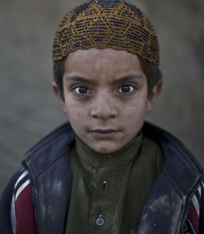 Sem palavras! Fotos de crianas afegs refugiadas 03