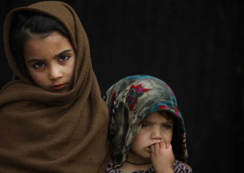 Sem palavras! Fotos de crianas afegs refugiadas 09