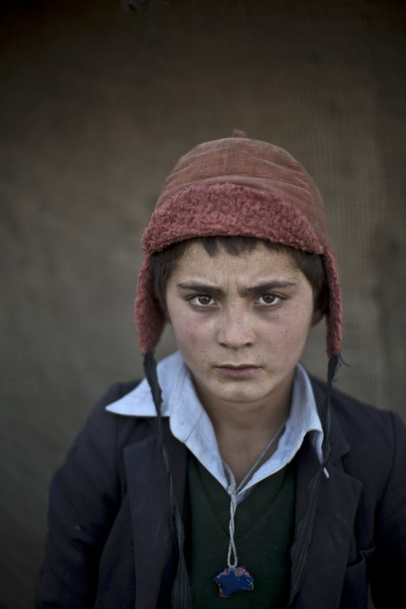 Sem palavras! Fotos de crianas afegs refugiadas 10