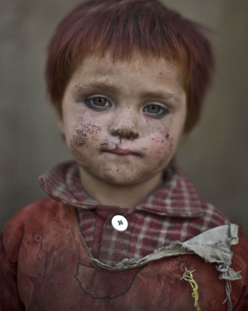 Sem palavras! Fotos de crianas afegs refugiadas 14