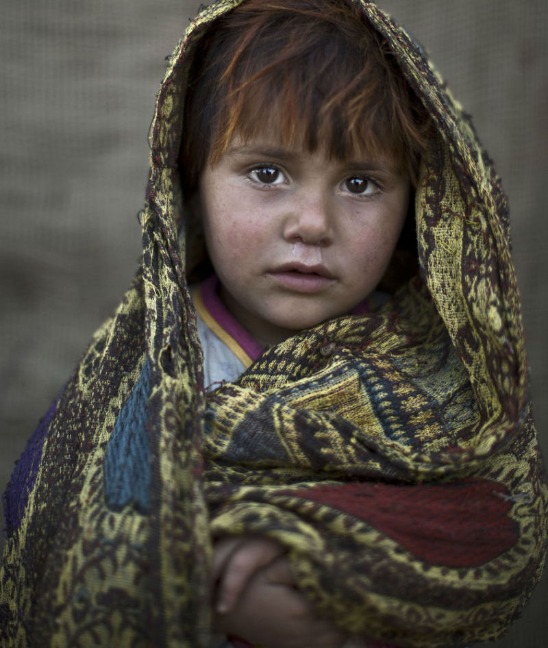 Sem palavras! Fotos de crianas afegs refugiadas 17