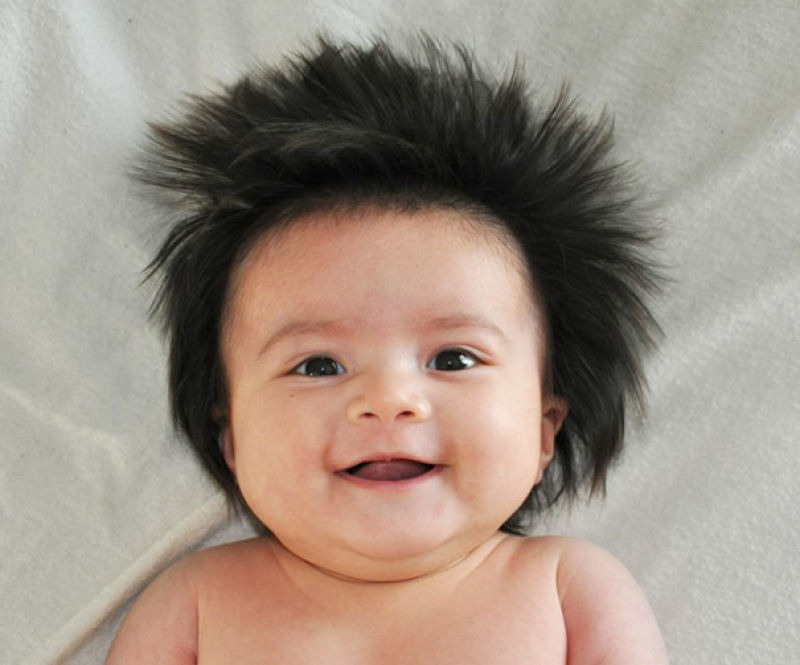 24 pais compartilham fotos de seus bebs cabeludos 13