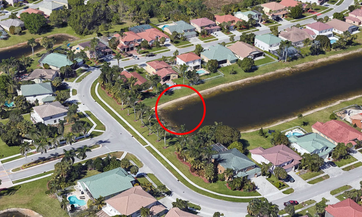 O Google Earth revelou os restos de um homem desaparecido faz 22 anos em um lago da Flrida