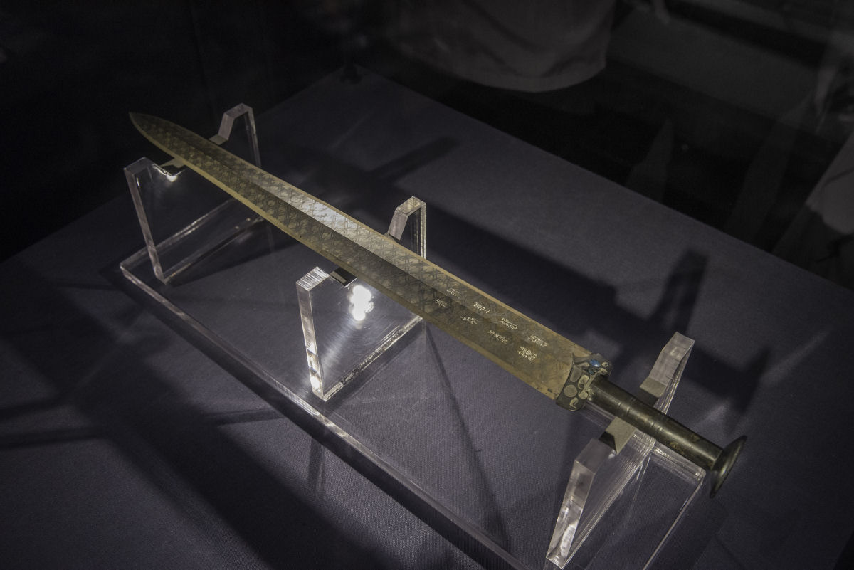 A Espada de Goujian, encontrada em 1966, não enferrujou nem perdeu o fio em 2.500 anos
