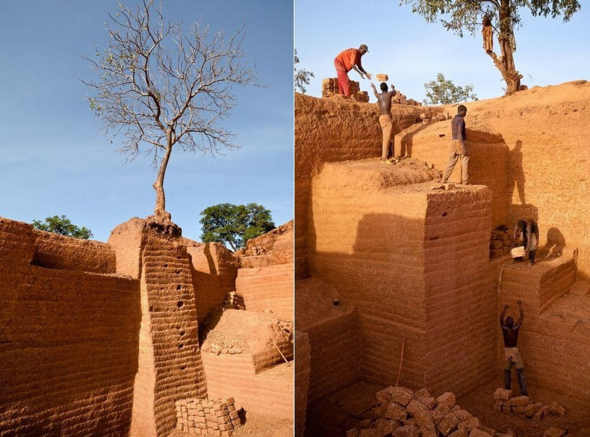 A pedreira de tijolos de Karaba em Burkina Faso 06