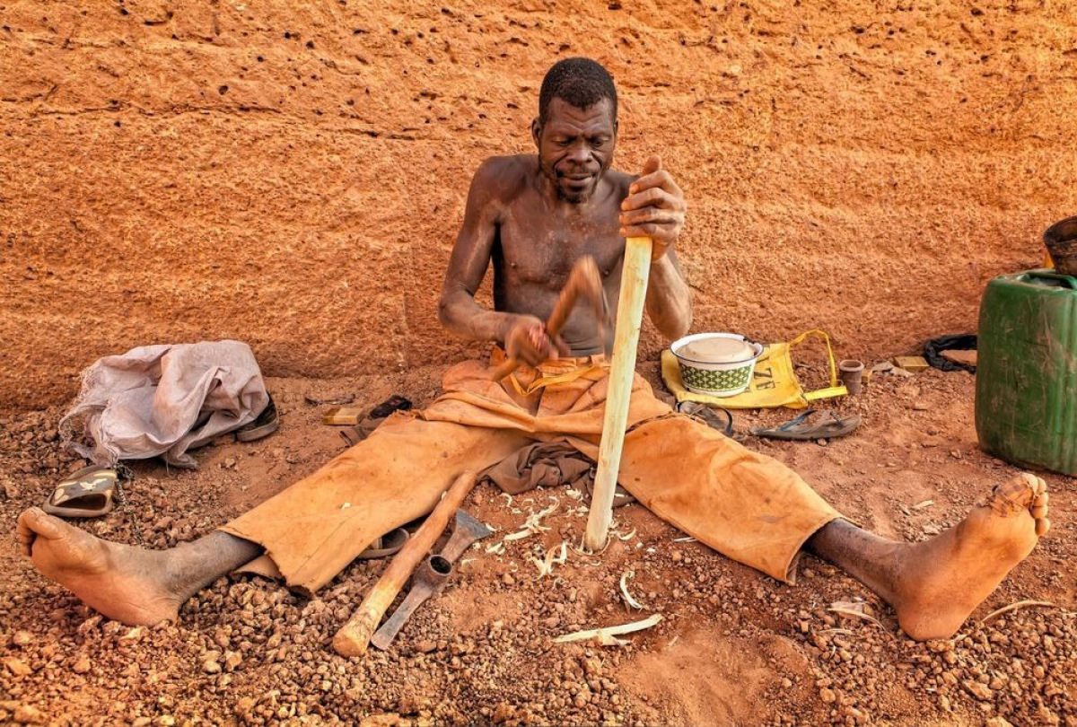 A pedreira de tijolos de Karaba em Burkina Faso 10