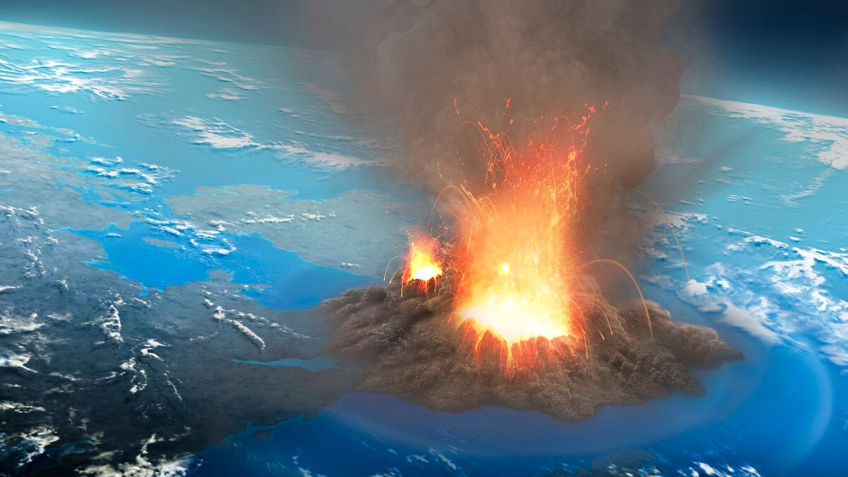 O que acontece se um supervulcão entrar em erupção?