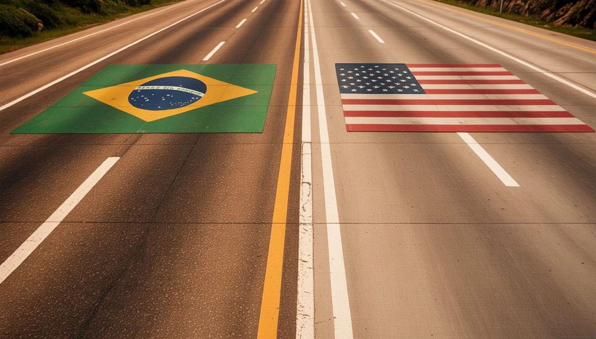 Por que as estradas do Brasil são pavimentadas com asfalto e não de concreto como nos EUA?
