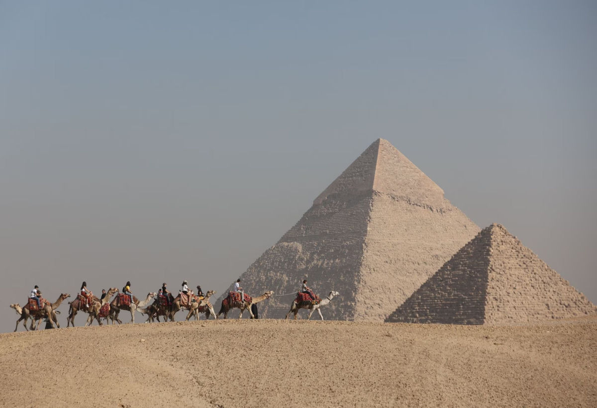 Egiptlogs revelam um corredor oculto na Grande Pirmide de Giz