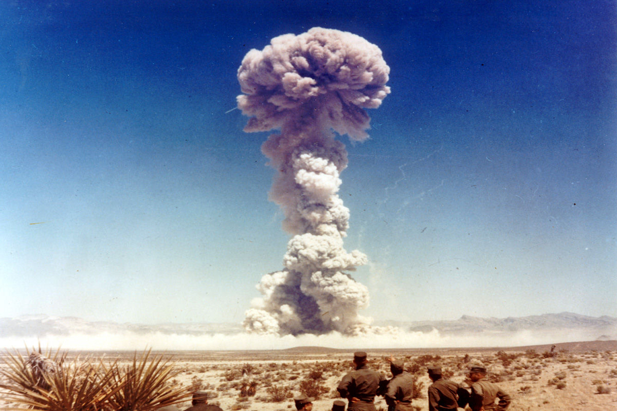 Como seria a sensa��o de uma explos�o de bomba nuclear?