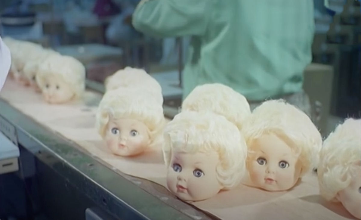 Como as bonecas eram feitas nos anos 60?