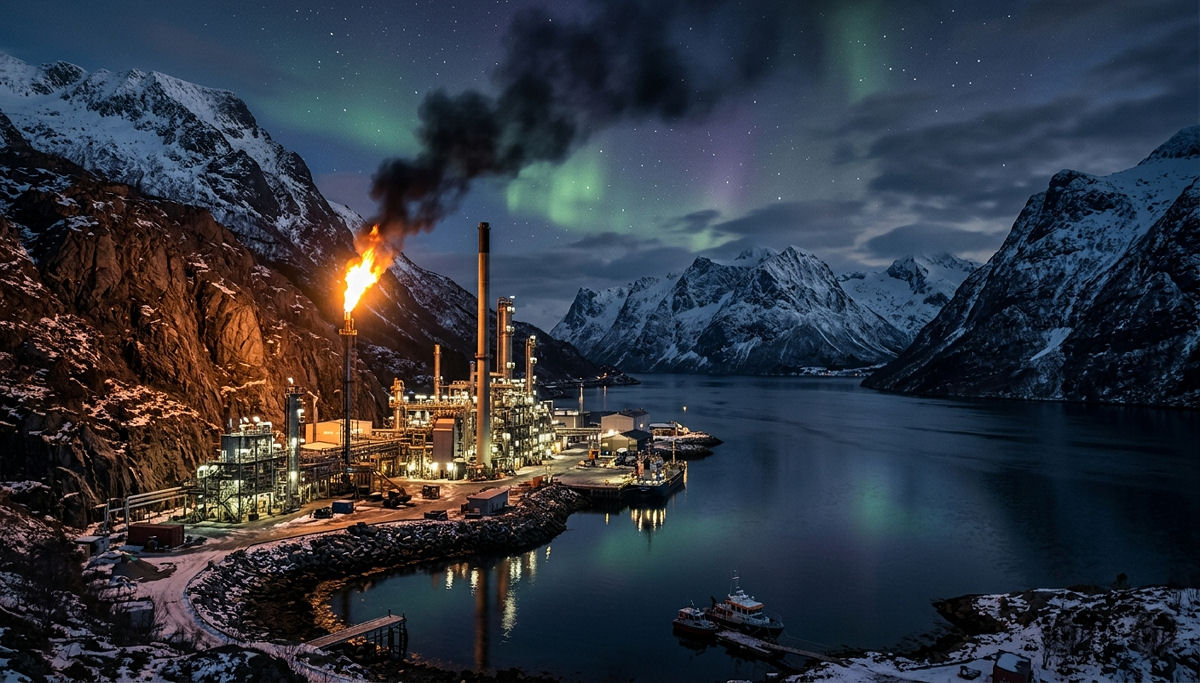 O manto verde e a torneira preta: como a Noruega vende sustentabilidade e entrega petróleo