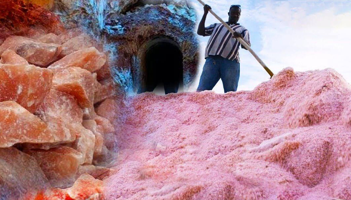 O perigoso processo de extra��o de sal rosa do Himalaia na mina de Khewra, no Paquist�o