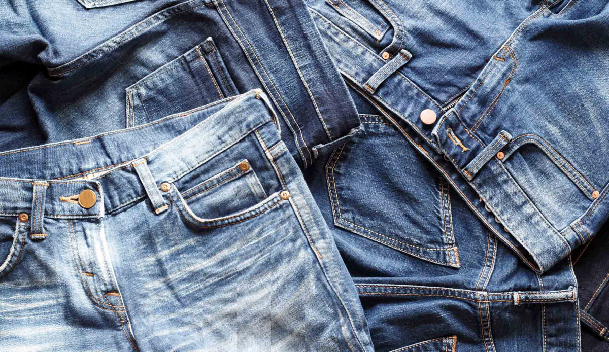 Por que a maioria dos jeans são azuis?