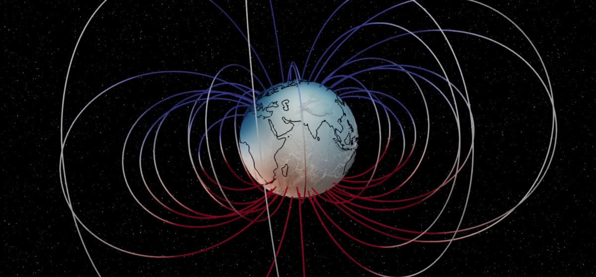 Oua sons 'aliengenas' do campo magntico da Terra de 41.000 anos atrs