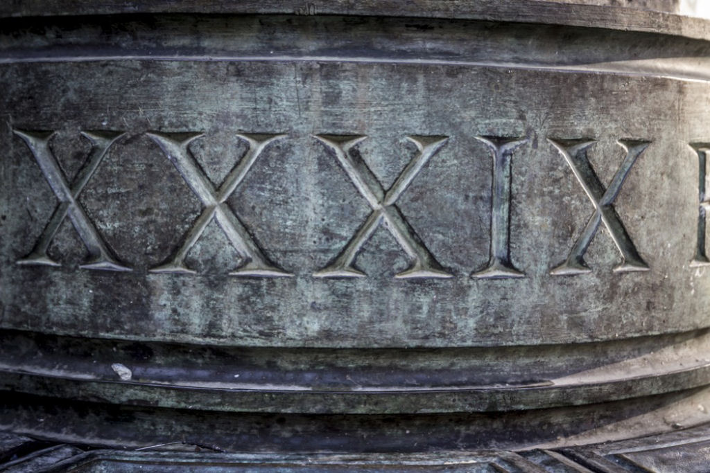 Como escrever um milhão em números romanos?