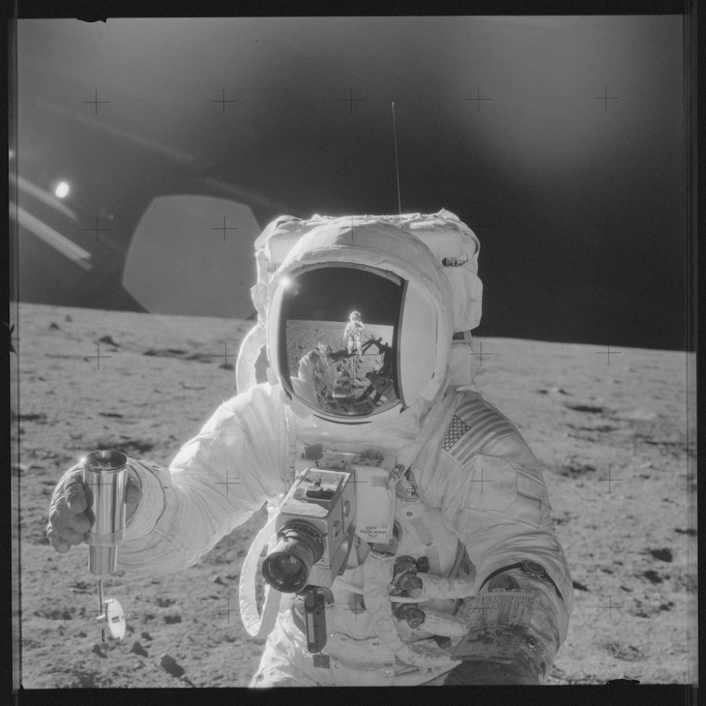 NASA publica mais de 9.000 fotos inditas em alta resoluo das misses Apollo  Lua 01