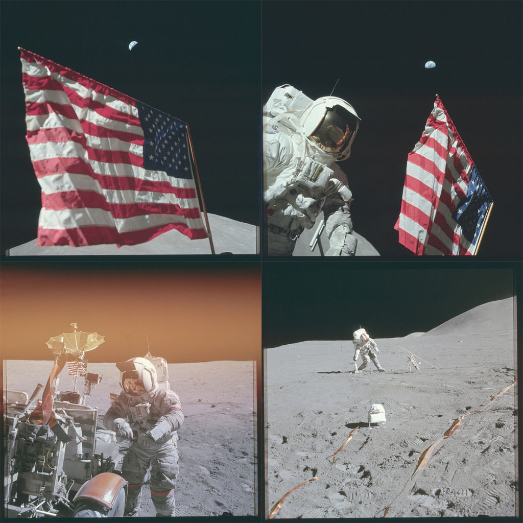 NASA publica mais de 9.000 fotos inditas em alta resoluo das misses Apollo  Lua 11
