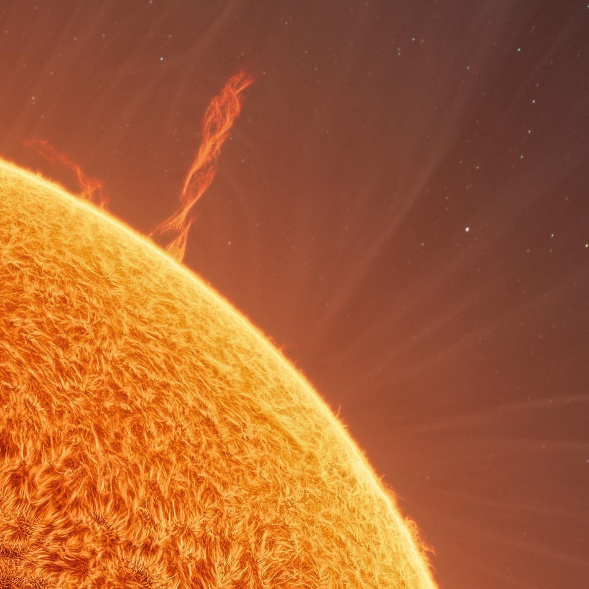 Dois astrofotgrafos tiram uma nova foto incrivelmente detalhada do Sol