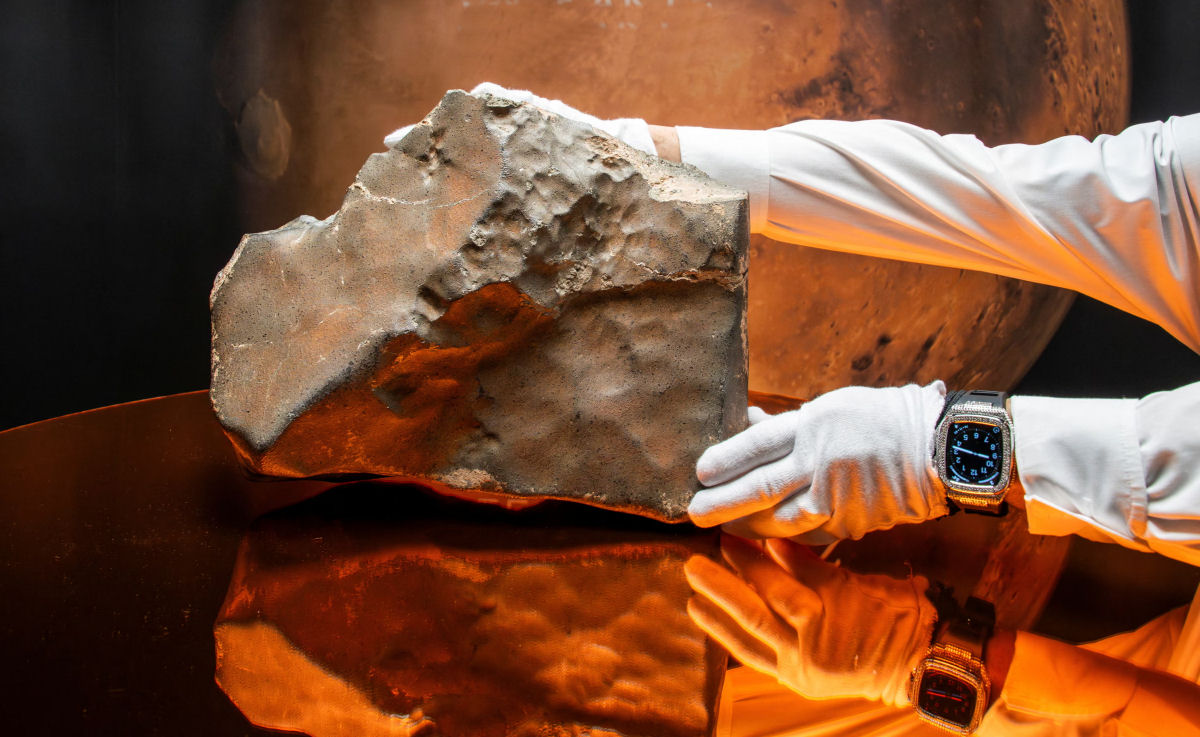Maior meteorito marciano já encontrado na Terra é vendido por R$ 24 milhões em leilão