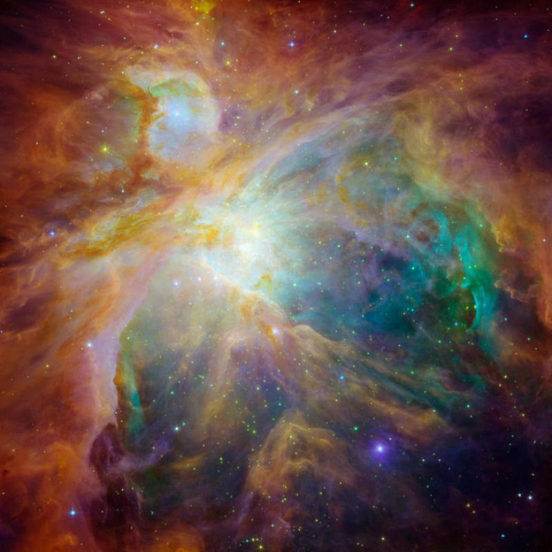21 Nebulosas descobertas pela NASA, cujas formas e cores parecem irreais 14