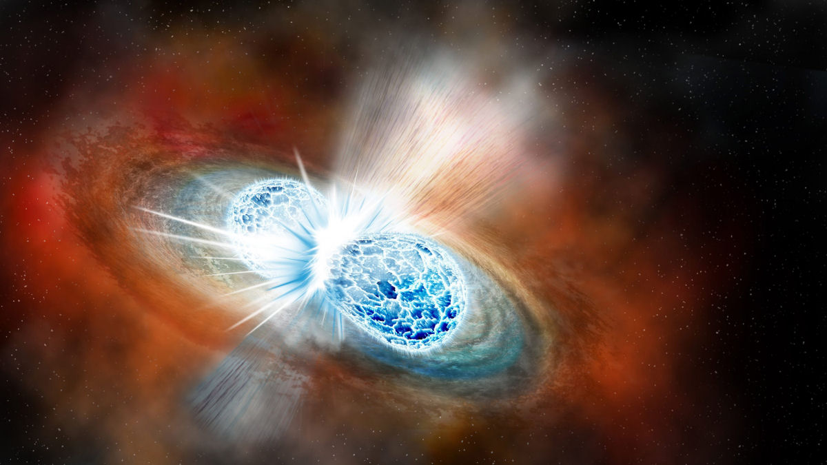 Dana da destruio: o choque de duas estrelas de nutrons observado pela primeira vez na histria