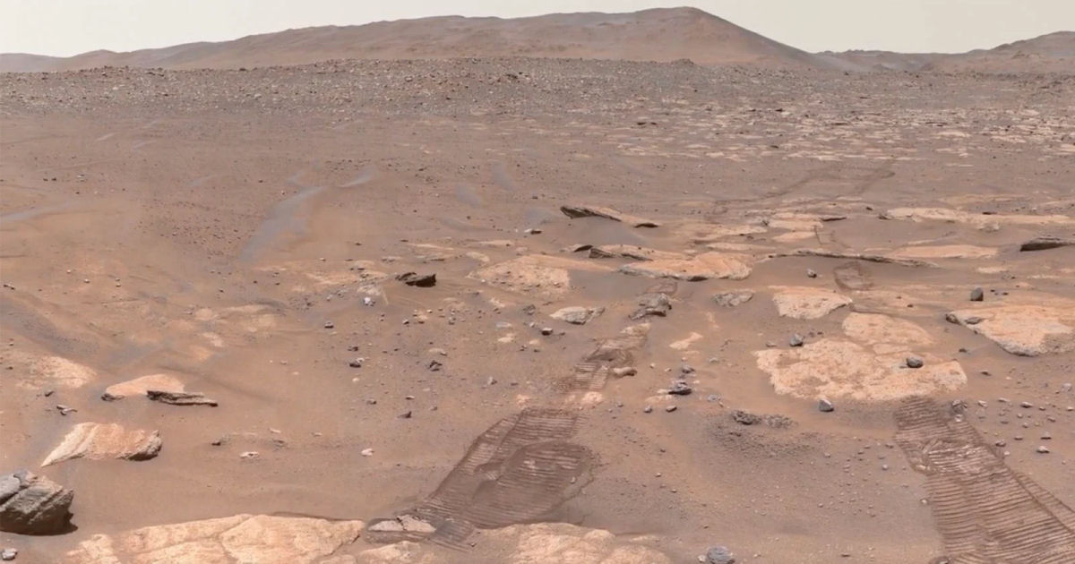 Rover Perseverance da NASA captura imagem 360 do antigo rio de Marte