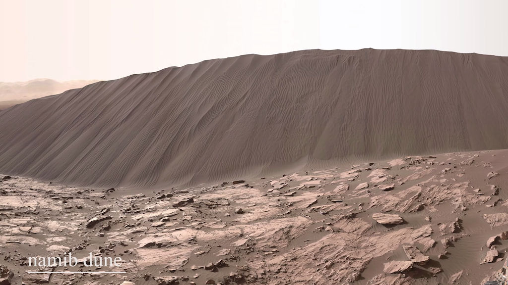 Imagens de rovers matcianos compiladas revelam a superfcie do planeta