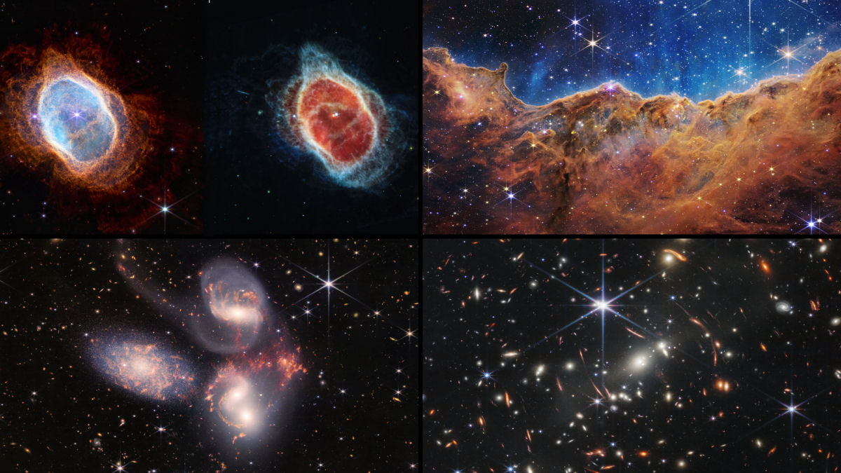 Telescópio Espacial Webb da NASA revela imagens surpreendentes e sem precedentes do universo 01