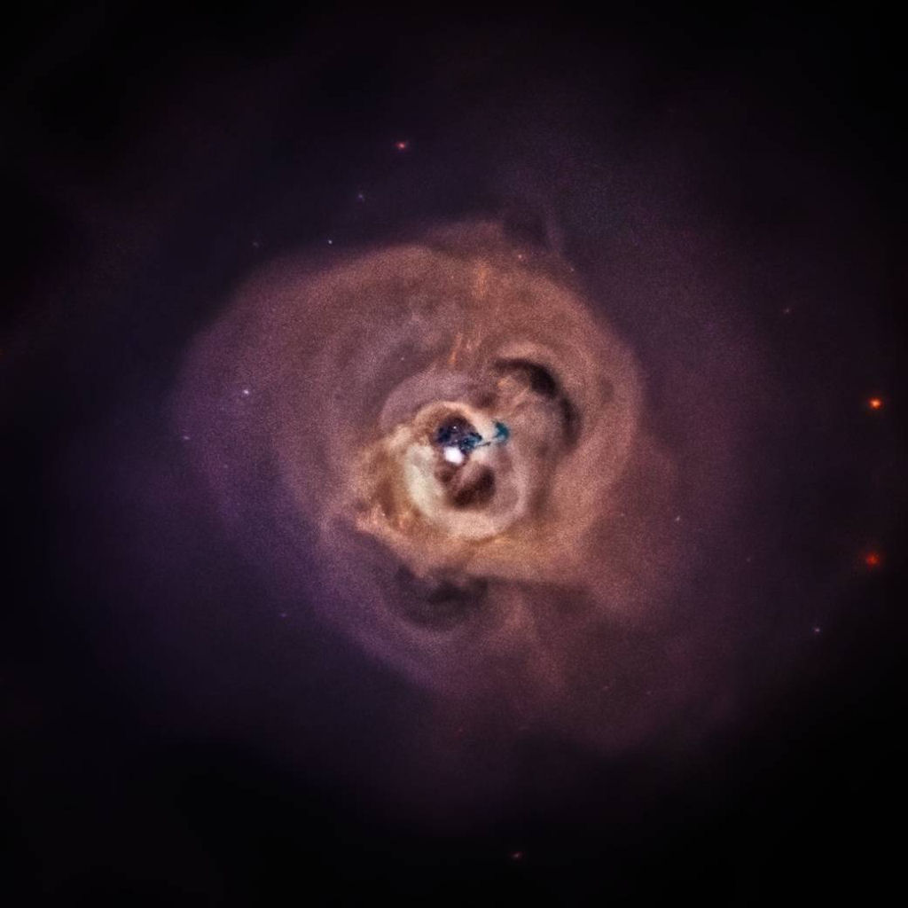 Nasa compartilha som de buraco negro no aglomerado de galáxias Perseu
