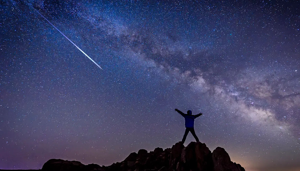 Por que fazemos pedidos a estrelas cadentes?
