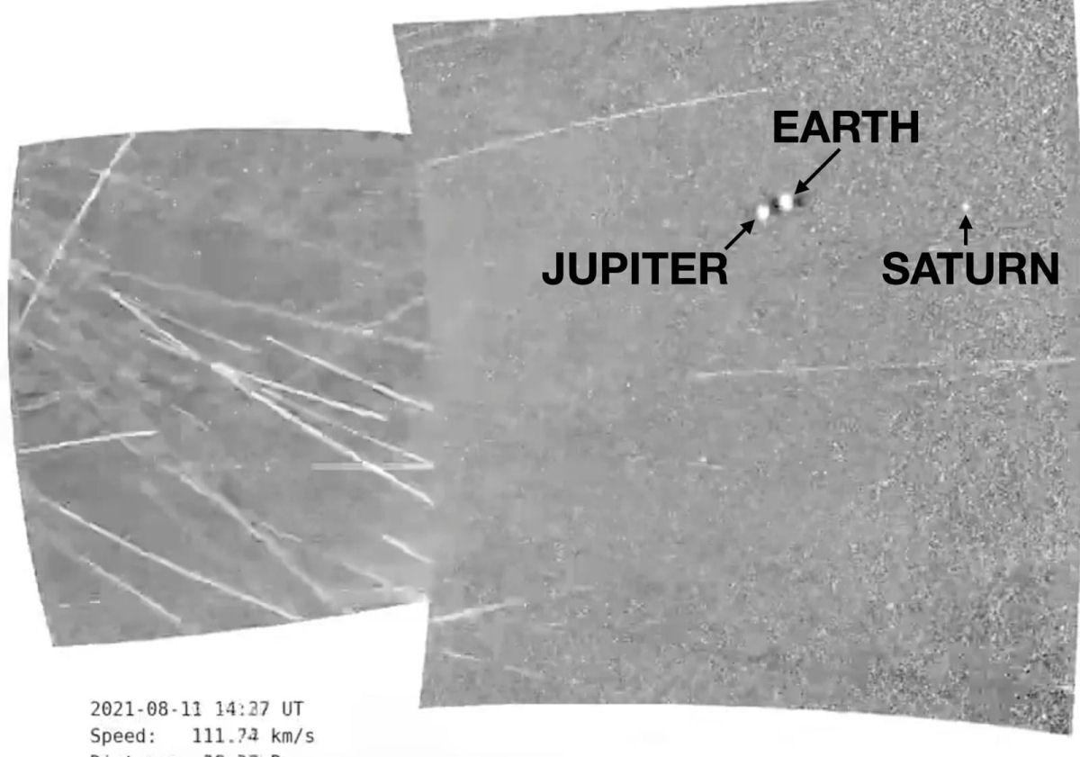 Imagens espetaculares capturam uma sonda da NASA tocando a coroa do sol pela primeira vez