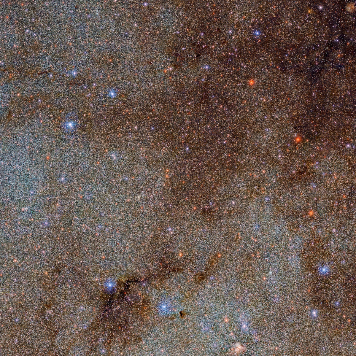 Impressionantes 3,32 bilhes de objetos celestes pontilham uma enorme nova imagem da Via Lctea