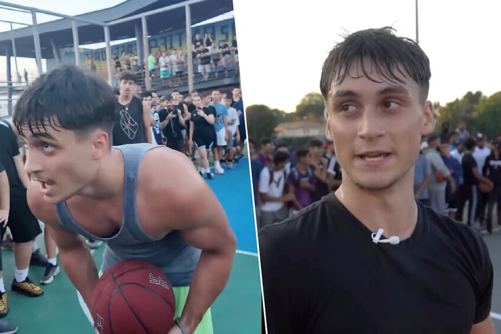 Jovem canadense  a nova sensao do basquete de rua, mas ningum tem certeza se aquilo  realmente basquete