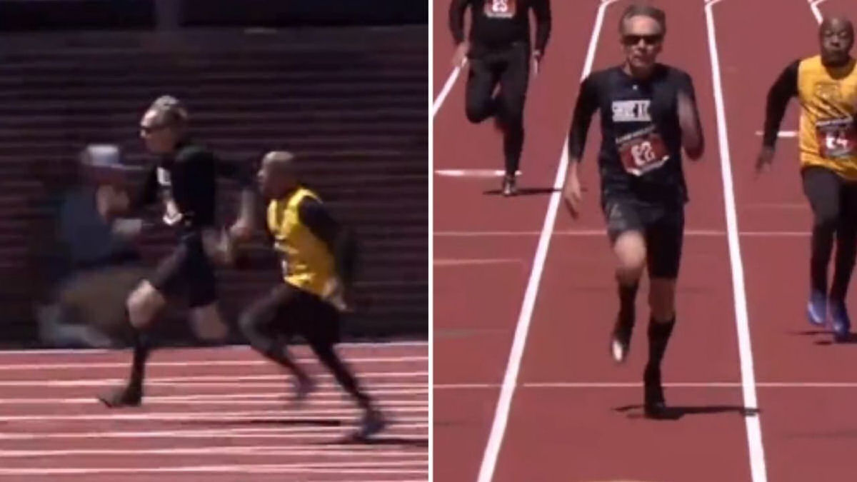 Americano de 70 anos surpreende ao terminar 100 metros rasos em menos de 14 segundos