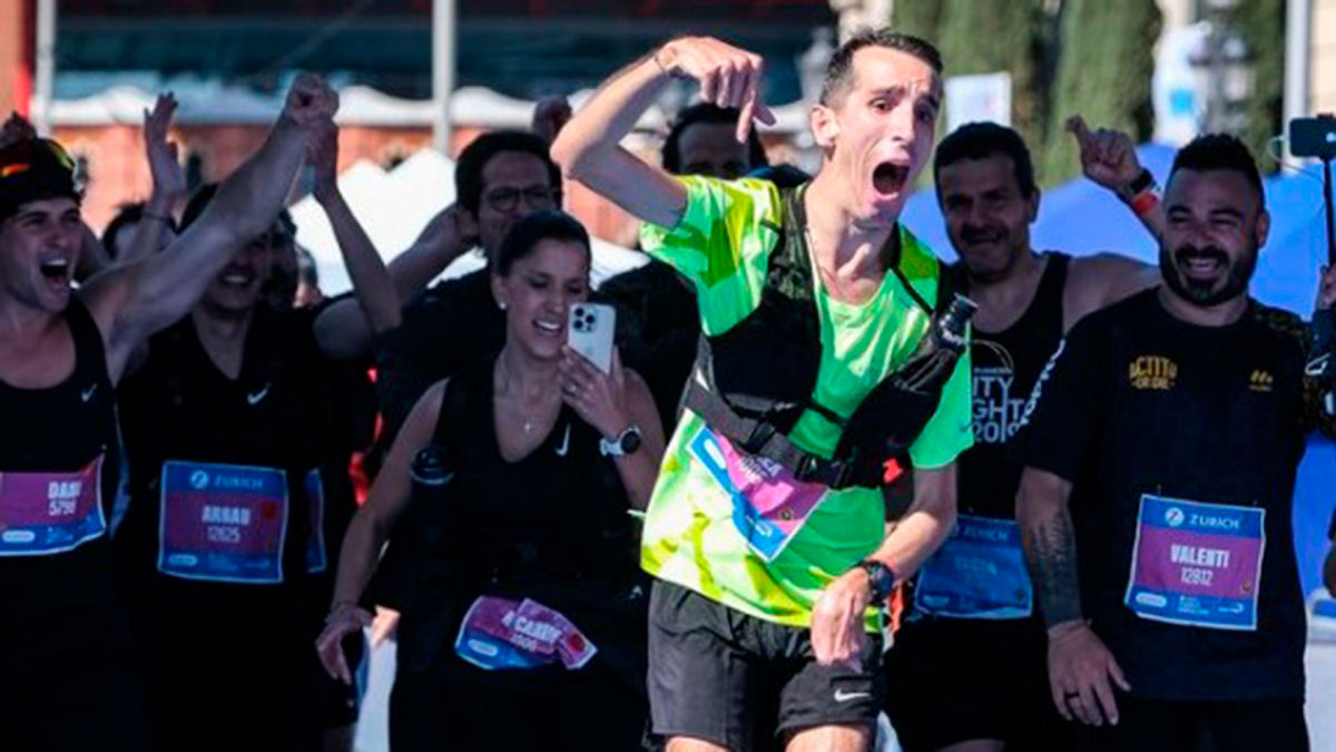 A emocionante faanha do primeiro atleta com paralisia cerebral a completar uma maratona