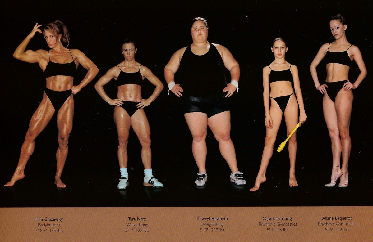 Comparando os diferentes tipos de corpo de atletas olmpicos 02
