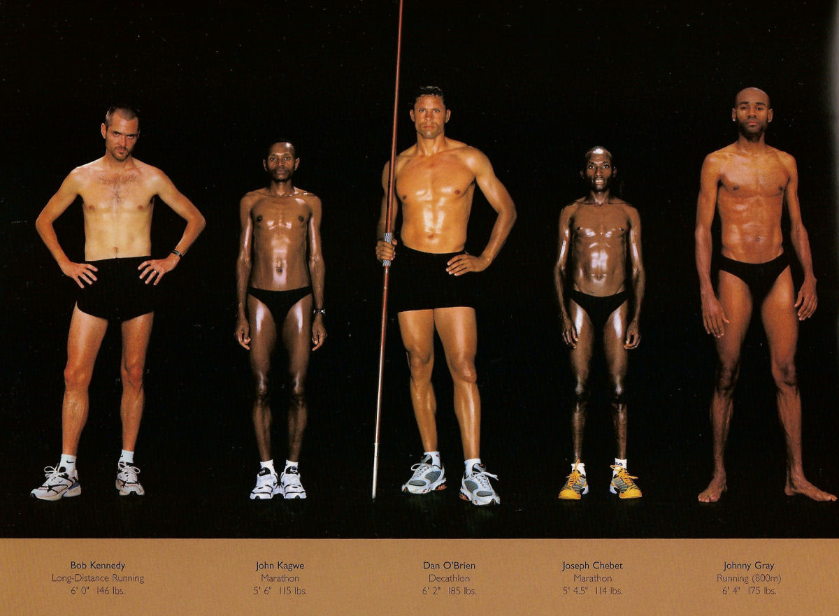 Comparando os diferentes tipos de corpo de atletas olmpicos 07