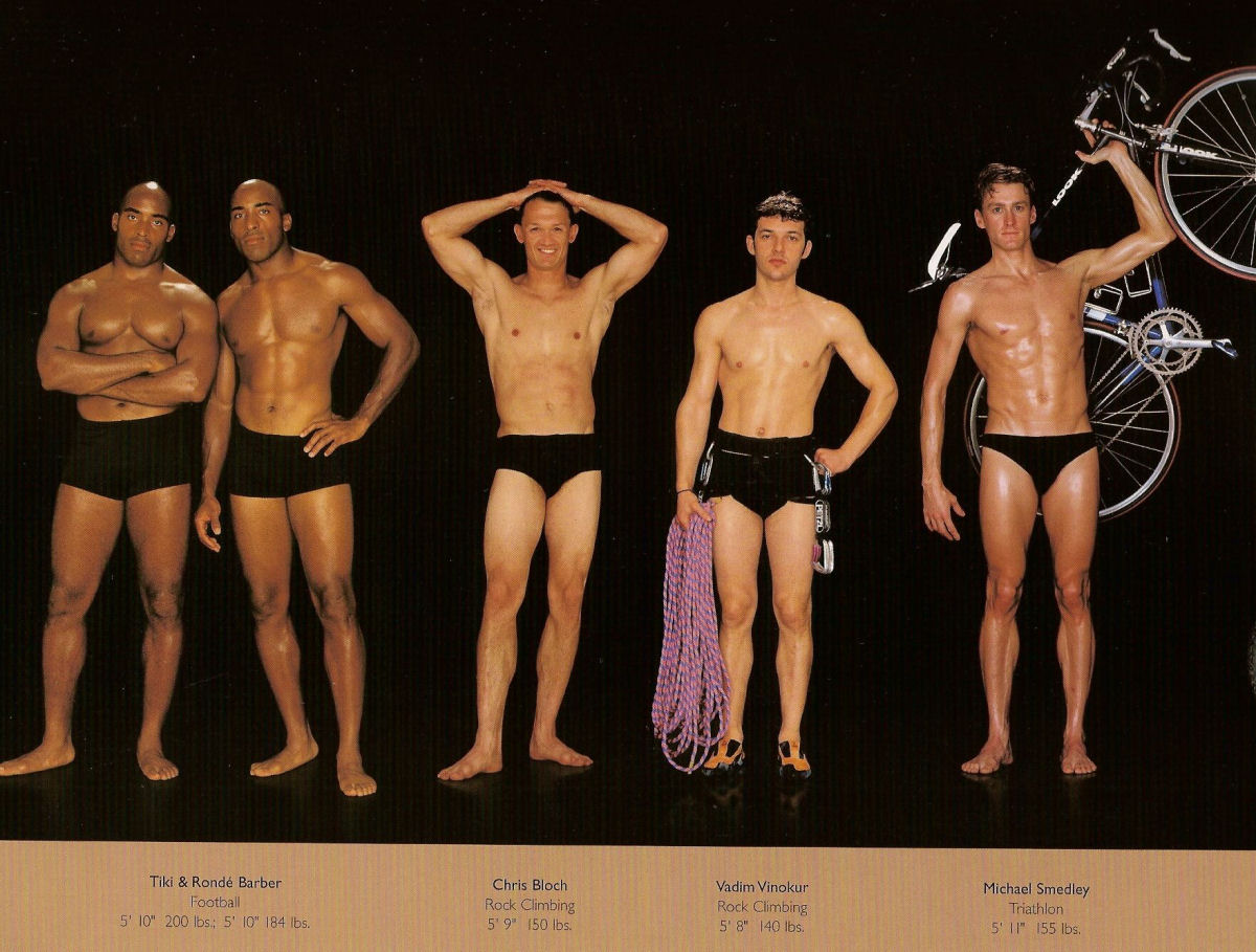 Comparando os diferentes tipos de corpo de atletas olmpicos 20