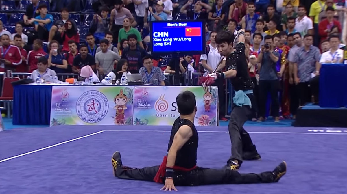 Veja o desempenho incrível de luta coreografada no Campeonato Mundial de Wushu de 2015