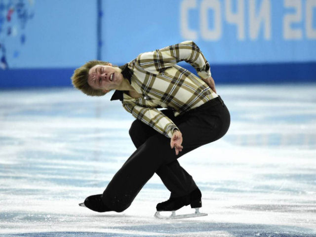 As expressões faciais mais engraçadas da patinação artística de Sochi 2014 15