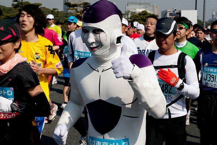 As fantasiuas da Maratona de Tquio 01