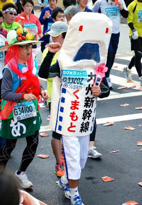 As fantasiuas da Maratona de Tquio 02