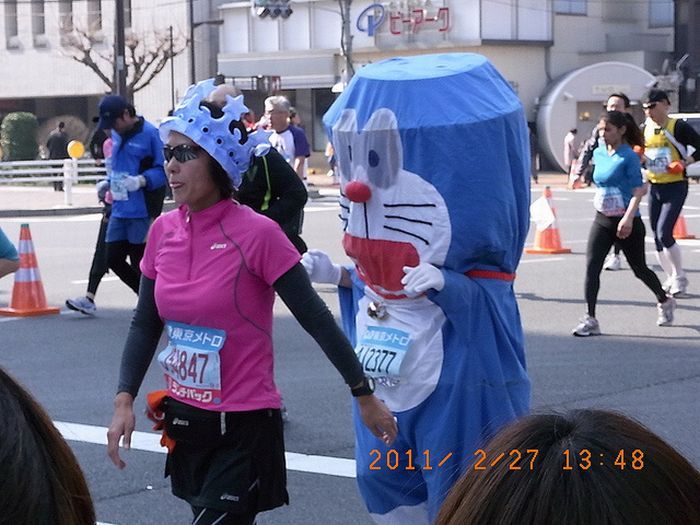 As fantasiuas da Maratona de Tquio 22