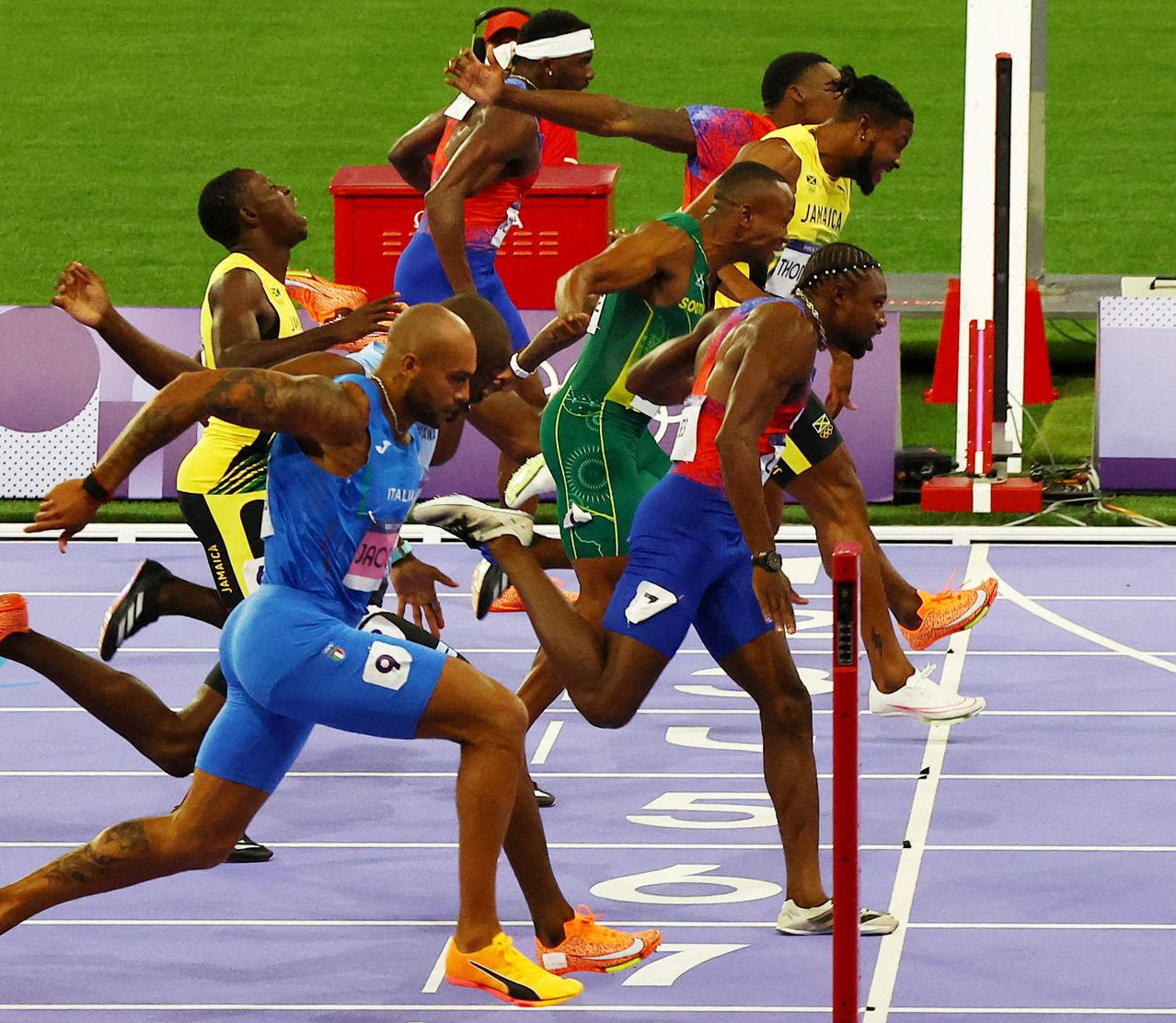 Os bastidores da insana corrida de 100 metros em Paris 2024