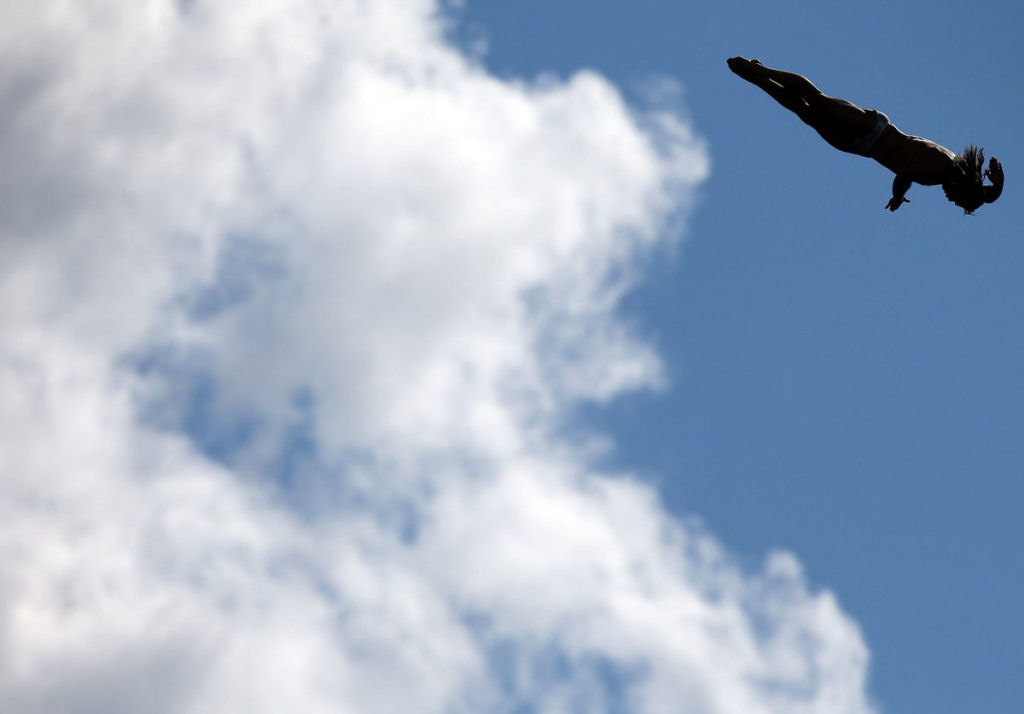 As impressionantes imagens dos saltos ornamentais extremos do Mundial de Natação de Cazã 18