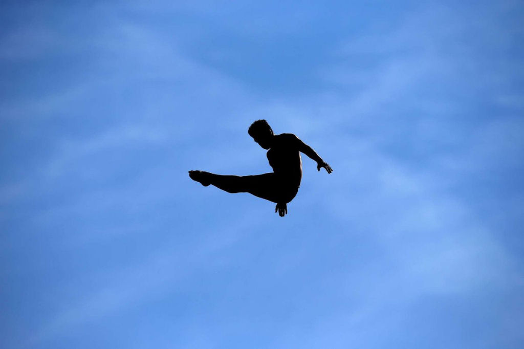 As impressionantes imagens dos saltos ornamentais extremos do Mundial de Natação de Cazã 20